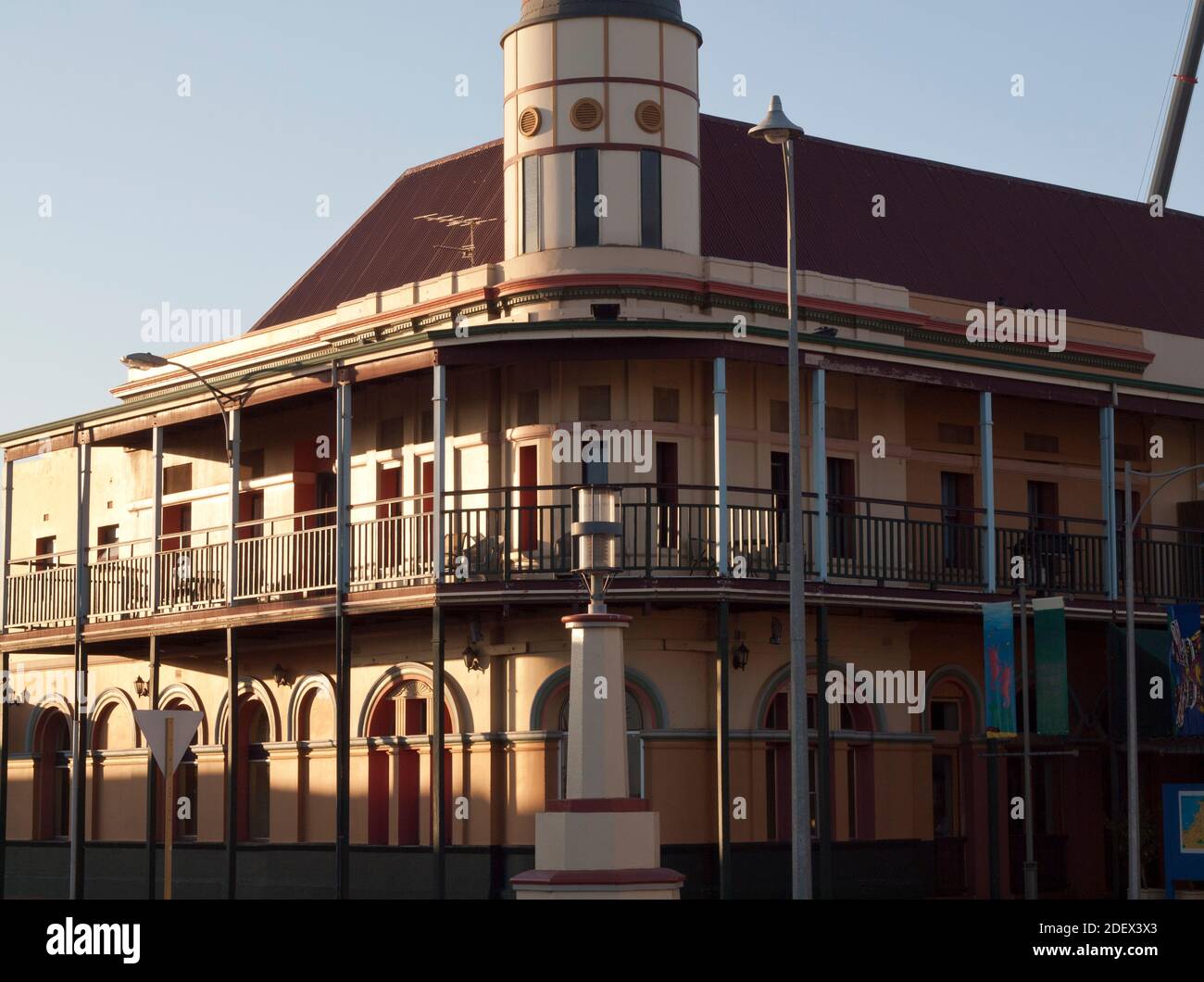 Freemasons Hotel ('The Freo'), Geraldton, Australie occidentale Banque D'Images