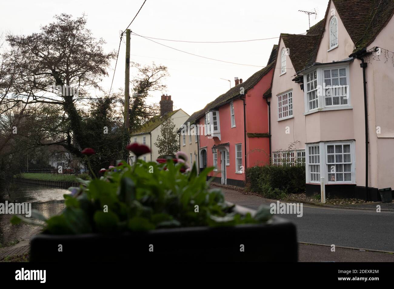 Swan Street, Kelvedon Banque D'Images