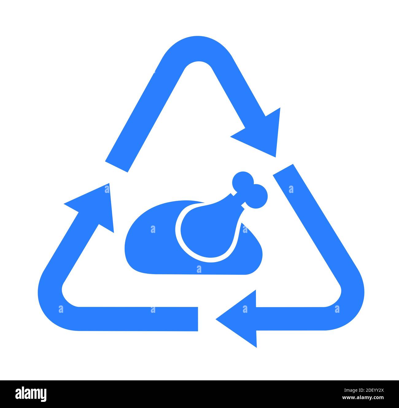 Sauvetage et sauvegarde des déchets alimentaires - recyclage et récupération des repas et des plats de déchets. Illustration vectorielle Banque D'Images