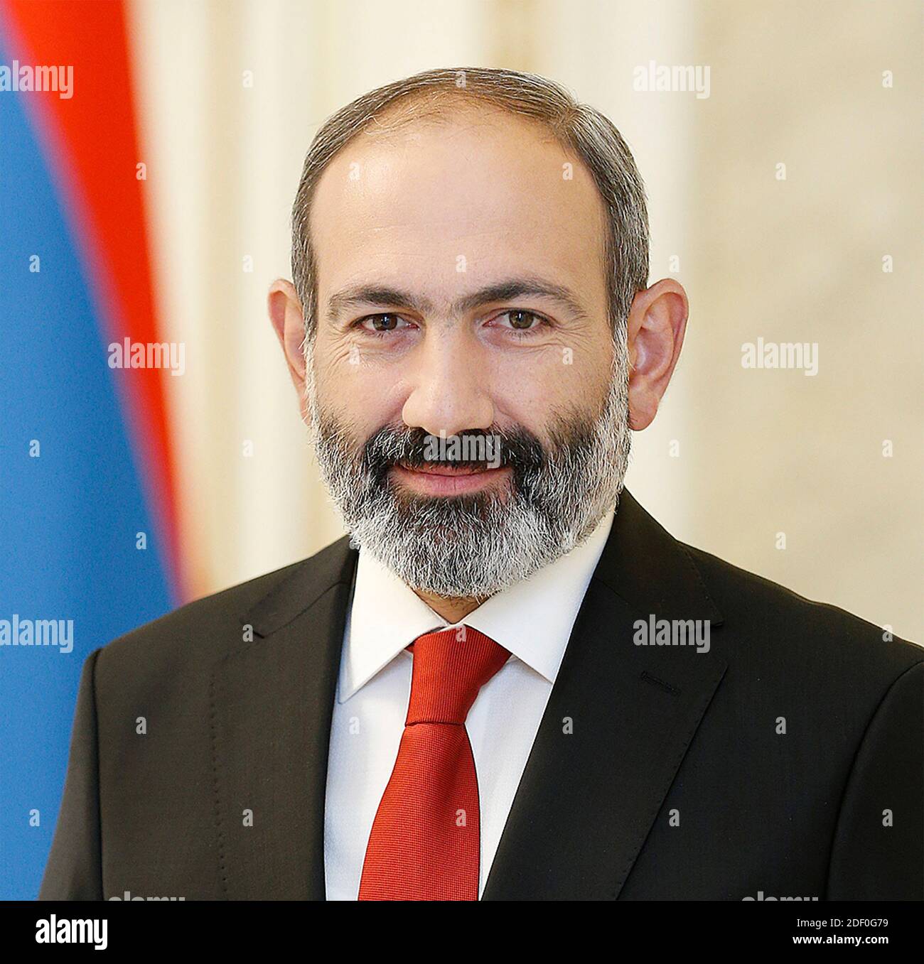 NIKOL PASHINYAN politicien arménien et Premier ministre en 2020. Banque D'Images