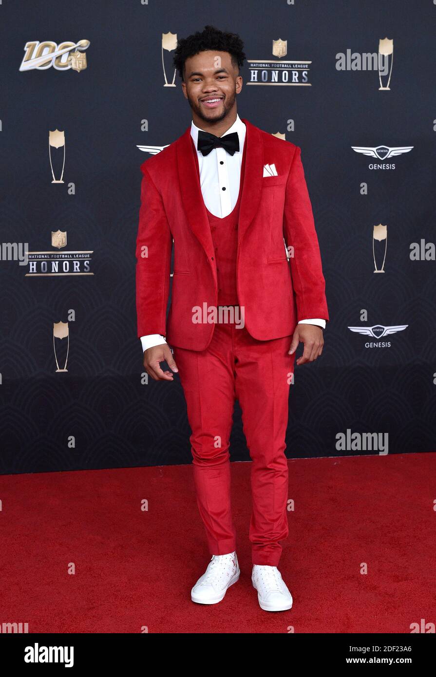 Le 01 février 2020, Kyler Murray participe à la 9e édition annuelle des prix de la NFL au Adrienne Arsht Centre, à Miami, en Floride. Photo de Lionel Hahn/ABACAPRESS.COM Banque D'Images