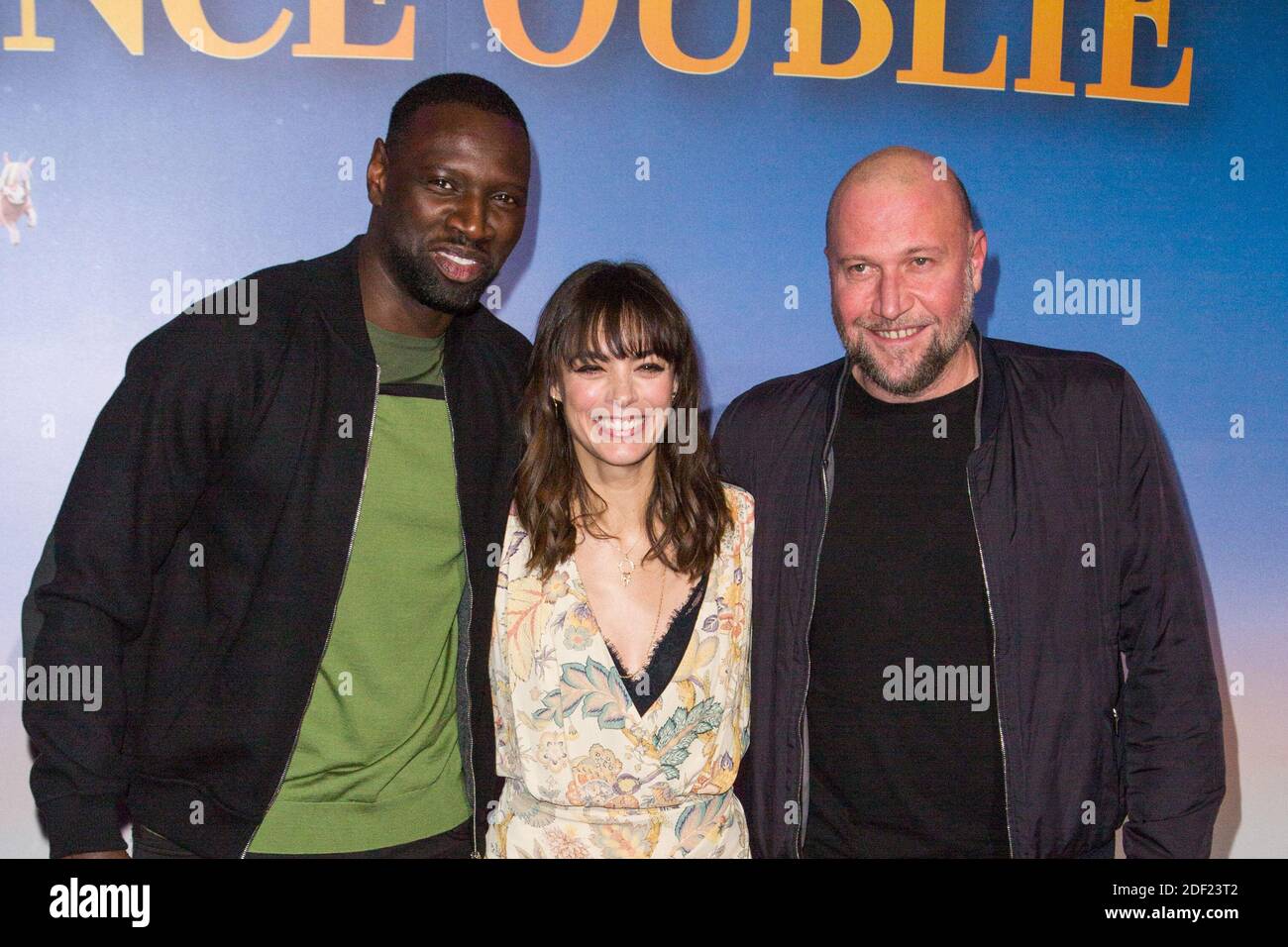 Omar Sy, Berenice Bejo, François Damiens assiste à la première du film