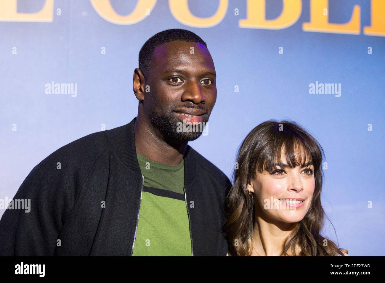 Omar Sy, Berenice Bejo assiste à la première du film "le Prince oublie