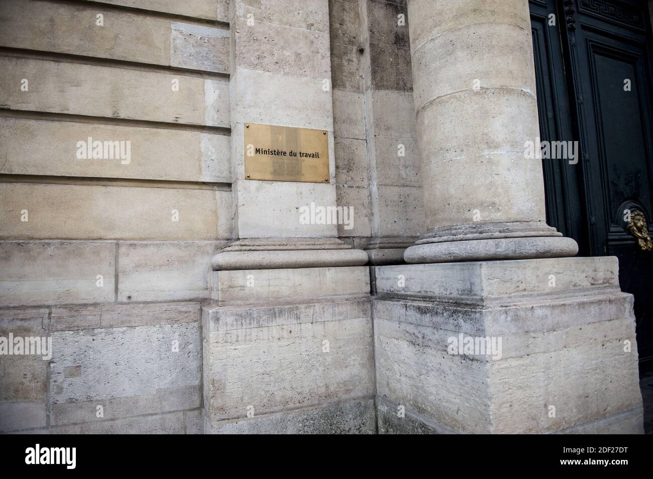 Hôtel du Châtelet à Paris, siège du ministère du travail, France, le 5 février 2020. Photo de Magali Cohen/ABACAPRESS.COM Banque D'Images