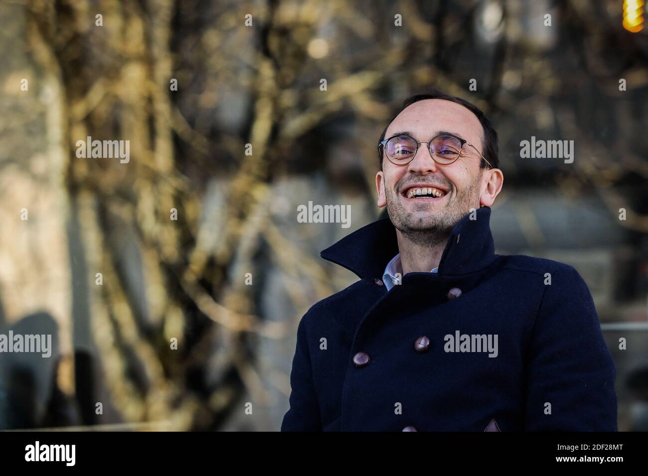 LREM candidat pour les prochaines élections municipales à Bordeaux Thomas Cazenave pose à Bordeaux, France, le 06 février 2020. Photo de Thibaud Moritz/ABACAPRESS.COM Banque D'Images