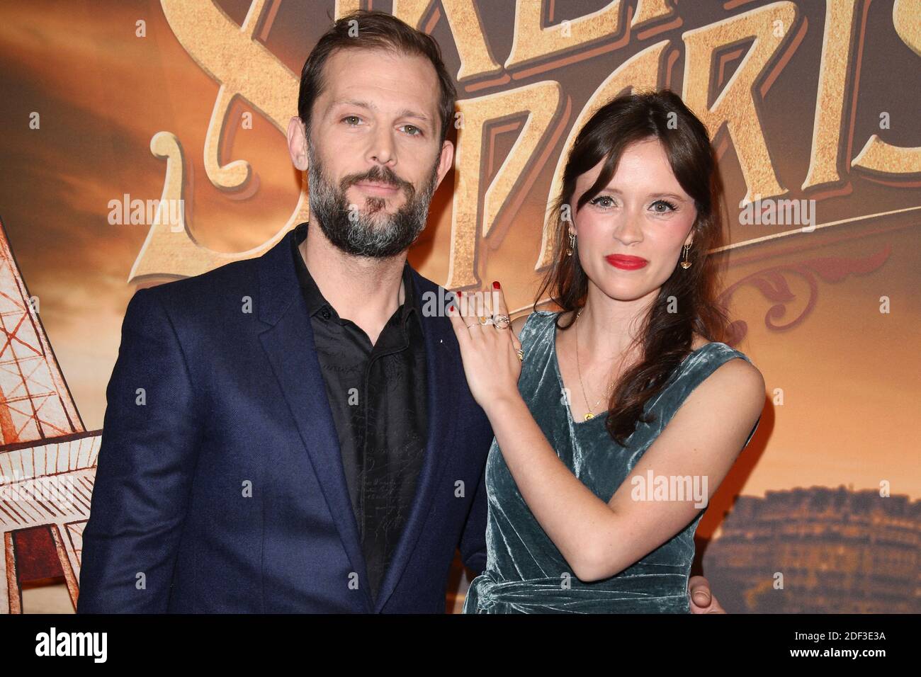 Nicolas Duvauchelle, Marilyn Lima participant à une Sirene PREMIÈRE à Paris au Max Linder Cinema à Paris, le 2 mars 2020. Photo de David Boyer/ABACAPRESS.COM Banque D'Images