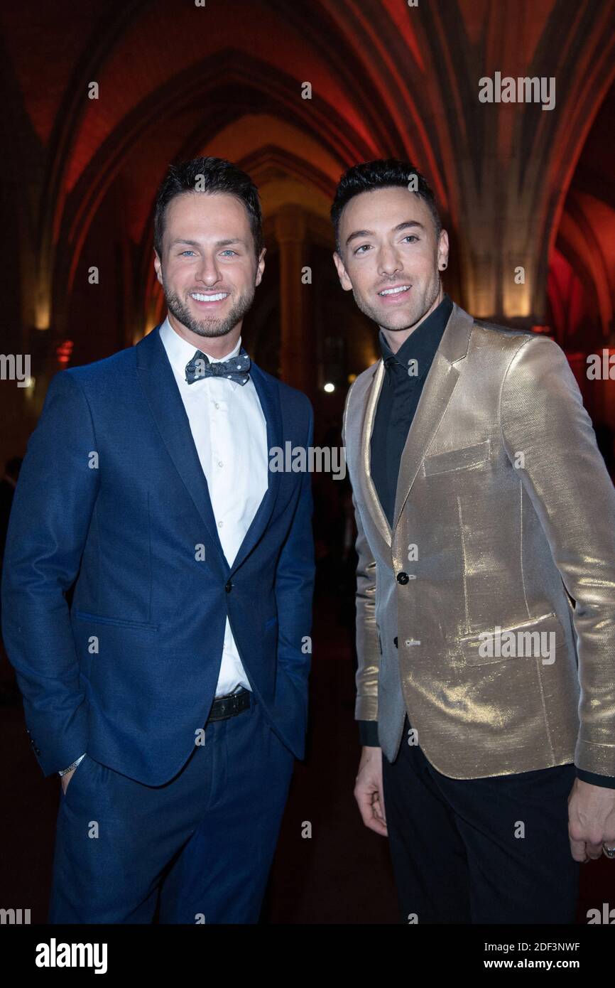 Christian Millette et Maxime Dereymez assistent au Gala Mawoma à la conciergerie de Paris, France, le 09 mars 2020. Photo d'Aurore Marechal/ABACAPRESS.COM Banque D'Images