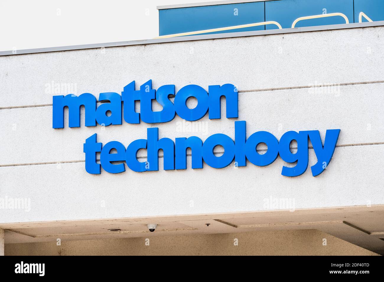 17 sept 2020 Fremont / CA / USA - logo Mattson Technology au siège de la Silicon Valley; Mattson Technology Inc est une société de technologie américaine Banque D'Images