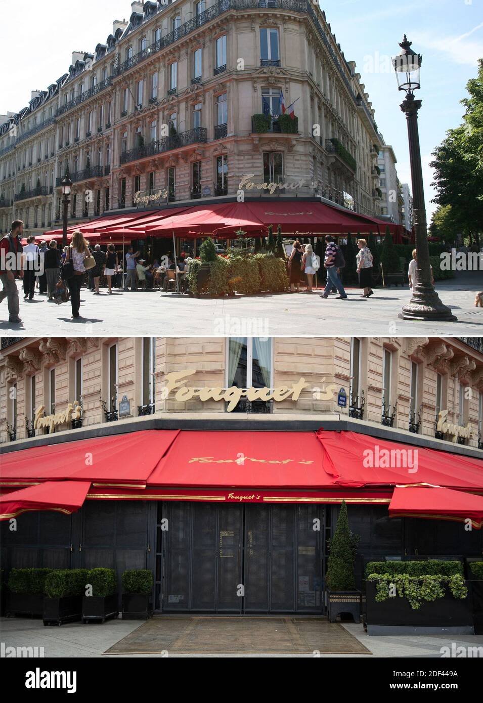 Cafe paris champs elysee Banque de photographies et d'images à haute  résolution - Alamy