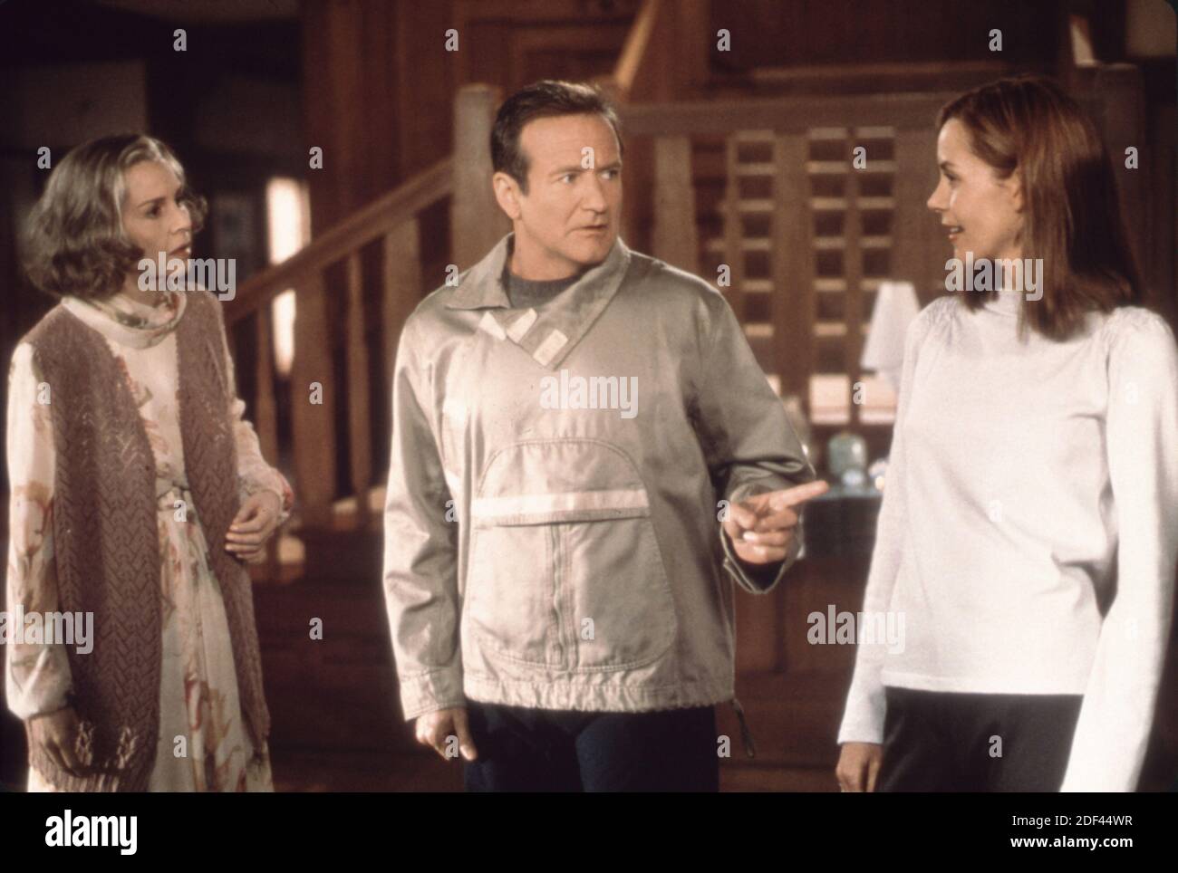 Embeth Davidtz (l) et Robin Williams dans BICENTENNIAL MAN, 1999 TouchstonePictures/Columbia Photos Banque D'Images