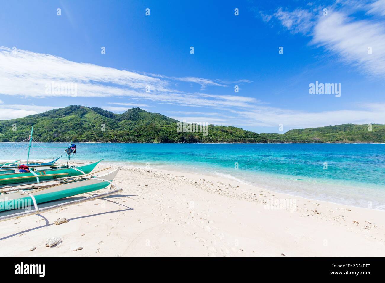 Brother Island est une île éloignée à El Nido, Palawan, Philippines Banque D'Images