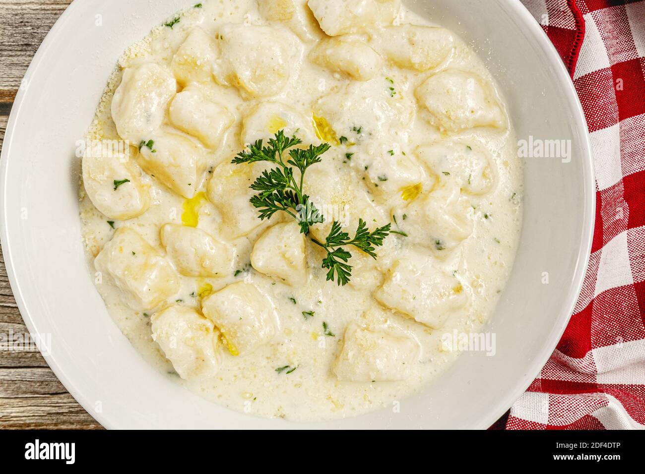 Gnocchi au fromage Banque de photographies et d’images à haute