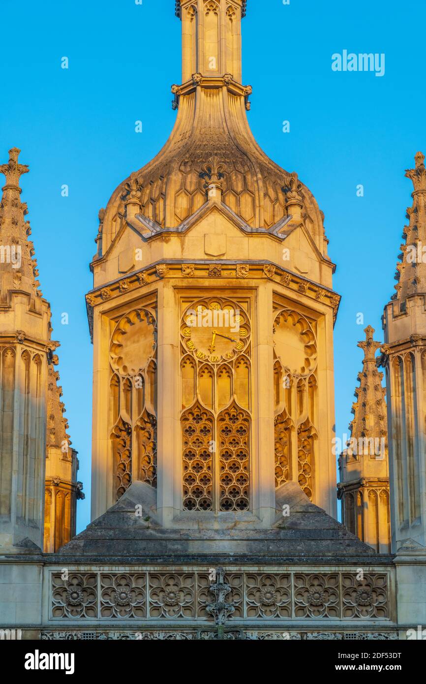 Royaume-Uni, Angleterre, Cambridgeshire, Cambridge, King's Parade, King's College, King's College Porterss' Lodge Banque D'Images