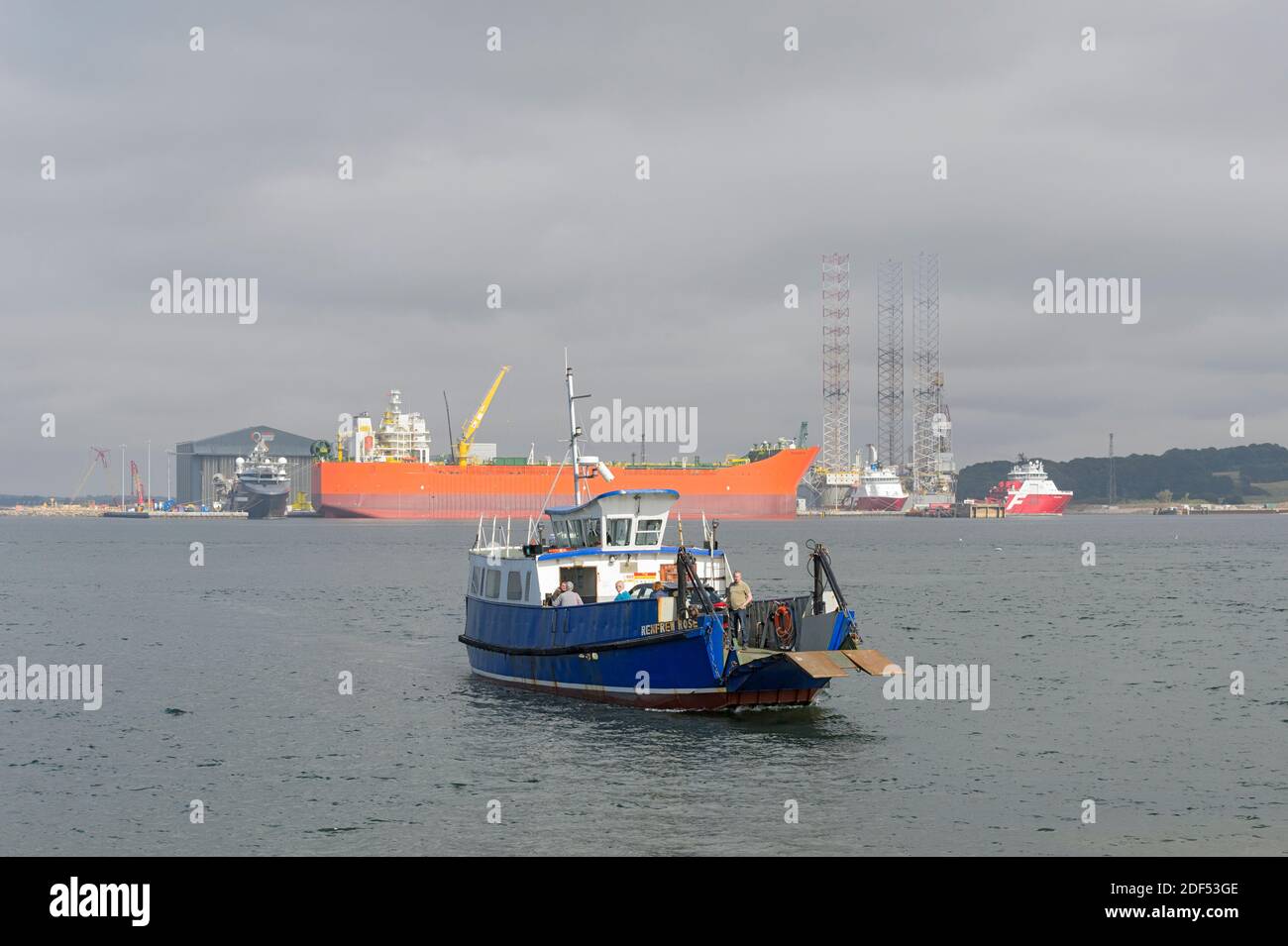 Nigg Ferry, Cromarty, Écosse Banque D'Images