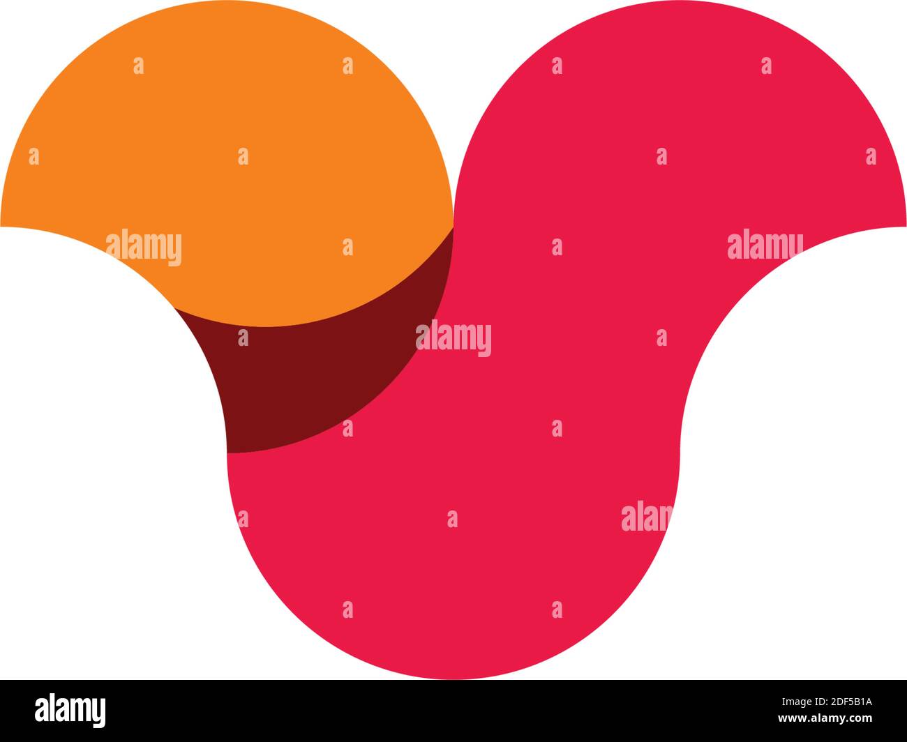 v logo lettre symbole géométrique signe dessin vectoriel Illustration de Vecteur