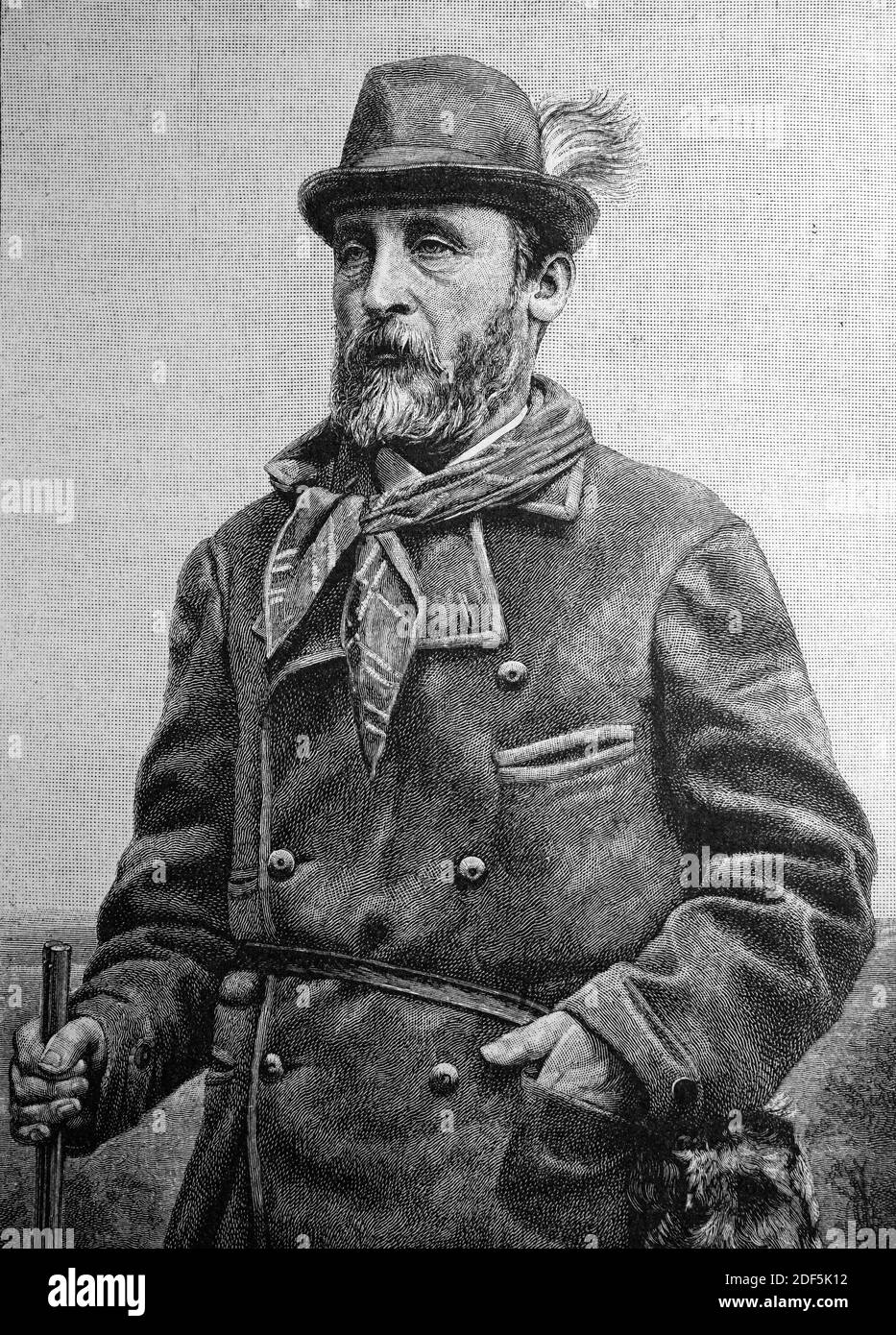 Ernst Heinrich Wilhelm Stephan, à partir de 1885 par Stephan, 7 janvier 1831 - 8 avril 1897, directeur général de la poste allemande du Reich allemand, organisateur du système postal allemand et co-fondateur de l'Union postale universelle / Ernst Heinrich Wilhelm Stephan, ab 1885 von Stephan, 7. Janvier 1831 - 8. Avril 1897, deutscher Generalpostdirektor des Deutschen Reichs, Organisator des deutschen Postwesens und Mitbegründer des Weltpostvereins, Historisch, historique, numérique reproduction améliorée d'un original du 19ème siècle / digitale Reproduktion einer Originalvorlage aus dem 19. Jahrhundert Banque D'Images