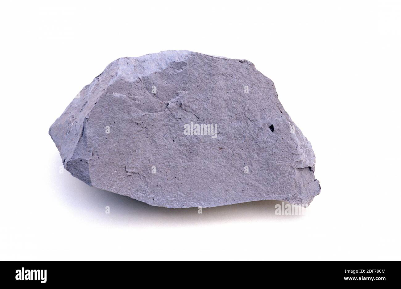 Marl ou marlstone est une roche sédimentaire composée d'argile et de calcaire. Exemple. Banque D'Images