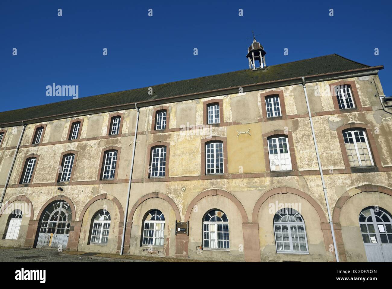 France, Vosges, Senones, ville, abbaye, ferme datant du XVIIIe siècle Banque D'Images