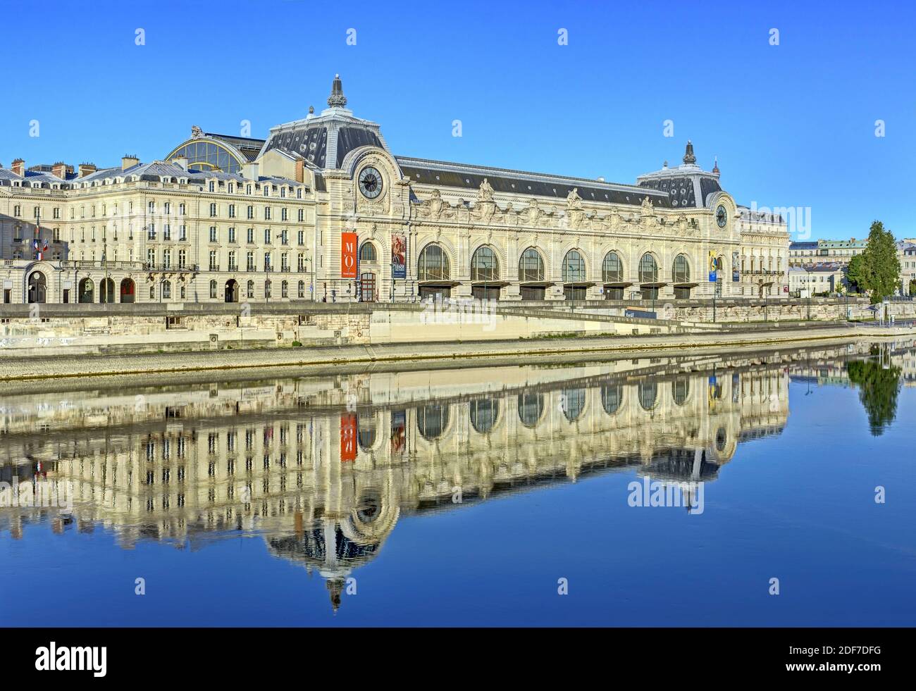 France, Paris, les rives de la Seine classées au patrimoine mondial de l'UNESCO, Musée d'Orsay Banque D'Images