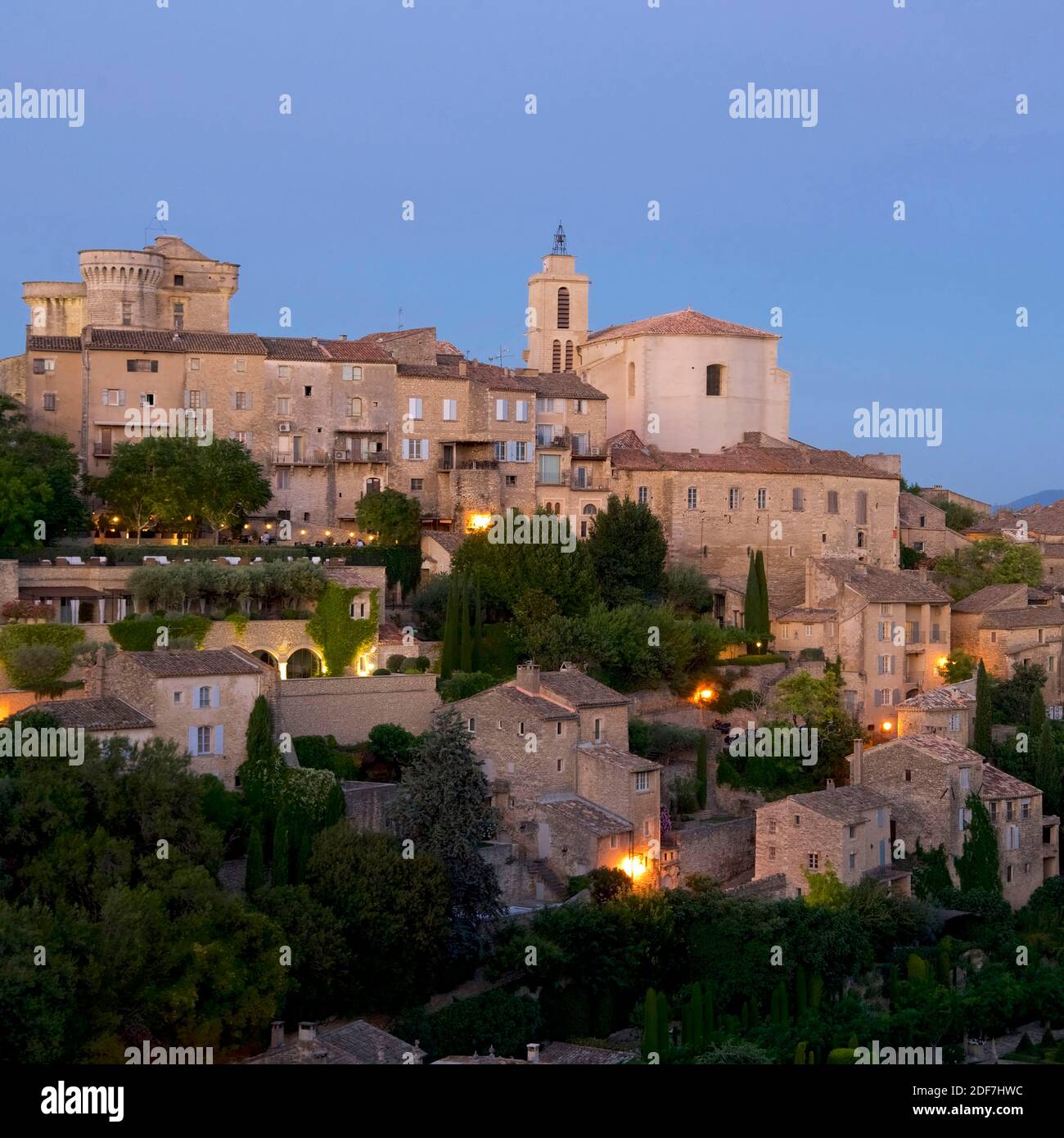 France, Vaucluse, Réserve naturelle régionale de Banque D'Images