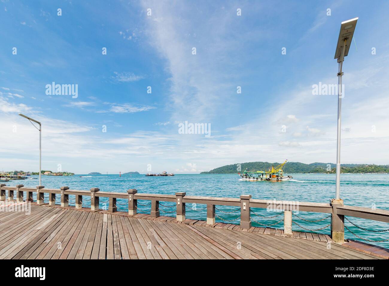 Au front de mer de Kota Kinabalu à Sabah, en Malaisie Banque D'Images