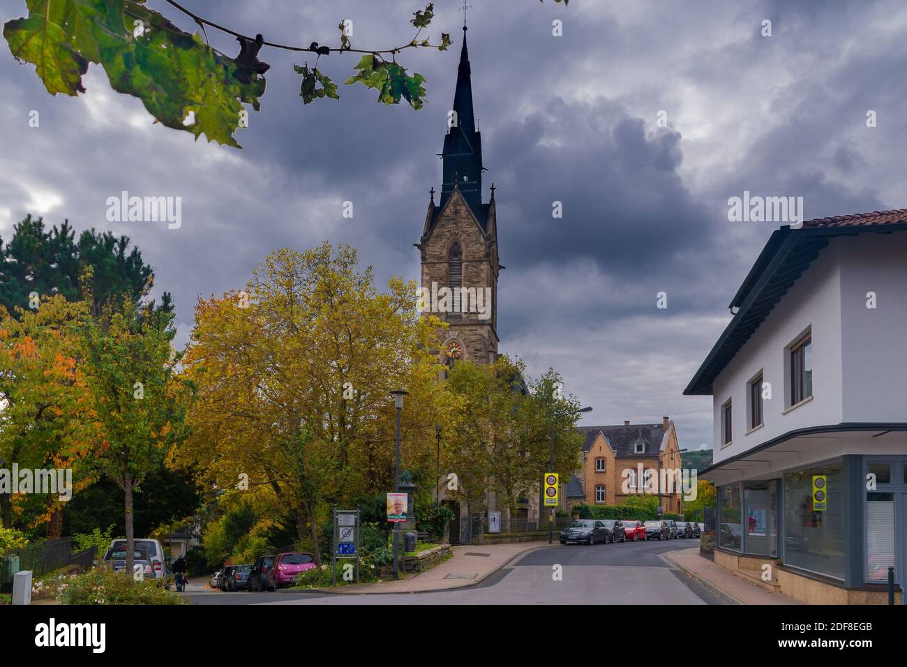 Belle ville Kronberg im Taunus près de Francfort-sur-le-main Allemagne Banque D'Images