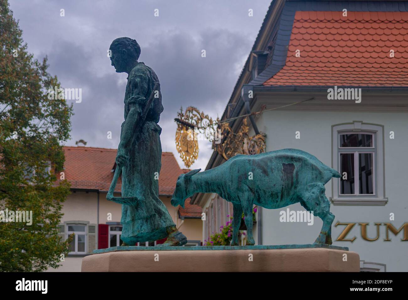 Belle ville Kronberg im Taunus près de Francfort-sur-le-main Allemagne Banque D'Images