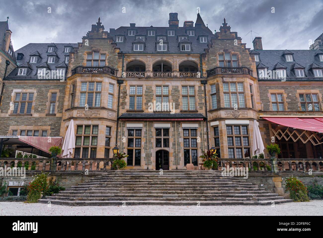 Belle ville Kronberg im Taunus près de Francfort-sur-le-main Allemagne Banque D'Images