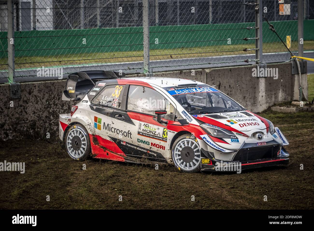 03 SUNINEN Teemu (fin), LEHTINEN Jarmo (fin), Ford Fiesta WRC, M-Sport Ford WRT, action pendant le Rallye ACI Monza 2020, 7e tour du Championnat FIA WRC 2020 du 3 au 8 décembre 2020 à Monza, Brianza en Italie - photo Gregory Lenmand / DPPI / LM Banque D'Images