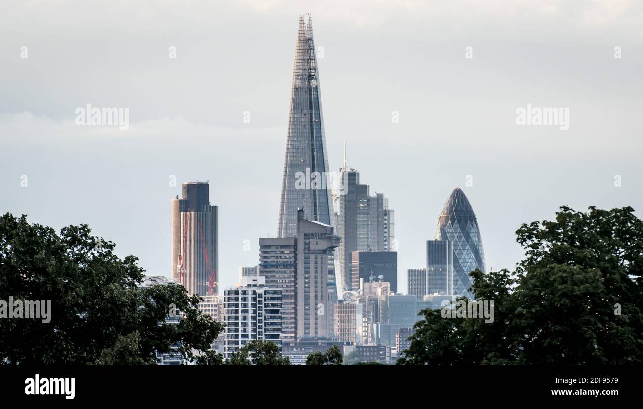 Ville de London gratte-ciel Banque D'Images