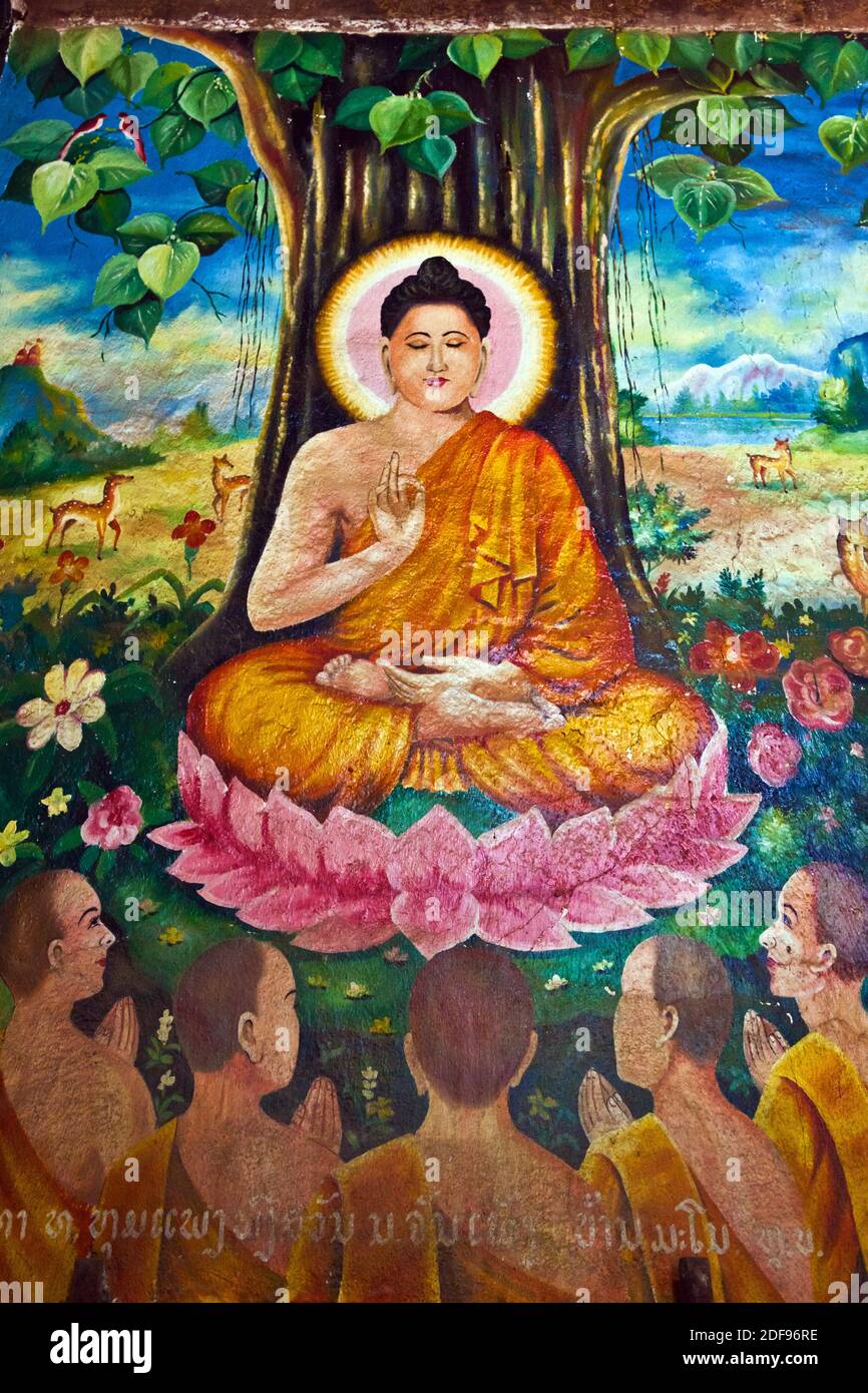 Tableau de Bouddha ' l'éveil 