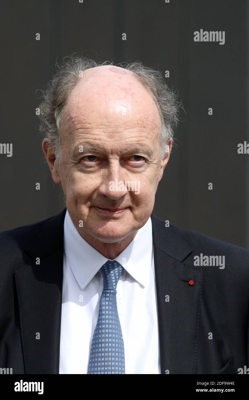 Yves de Gaulle, petitfils de Charles de Gaulle lors de la cérémonie marquant le 75e