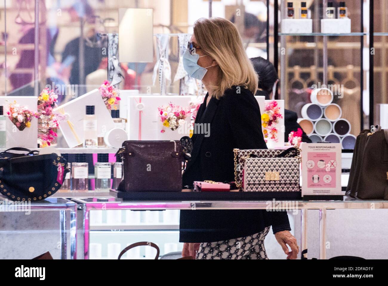 COVID19 - après verrouillage - réouverture du grand magasin Printemps Haussmann après verrouillage le 28 mai 2020 à Paris, France. Photo de Nasser Berzane/ABACAPRESS.COM Banque D'Images