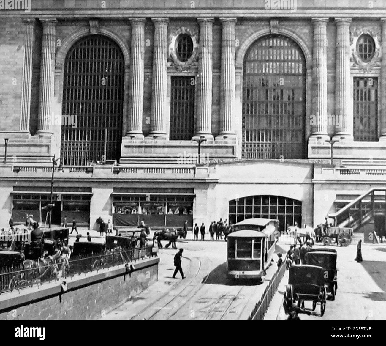 New York Grand Central Depot, début 1900 Banque D'Images