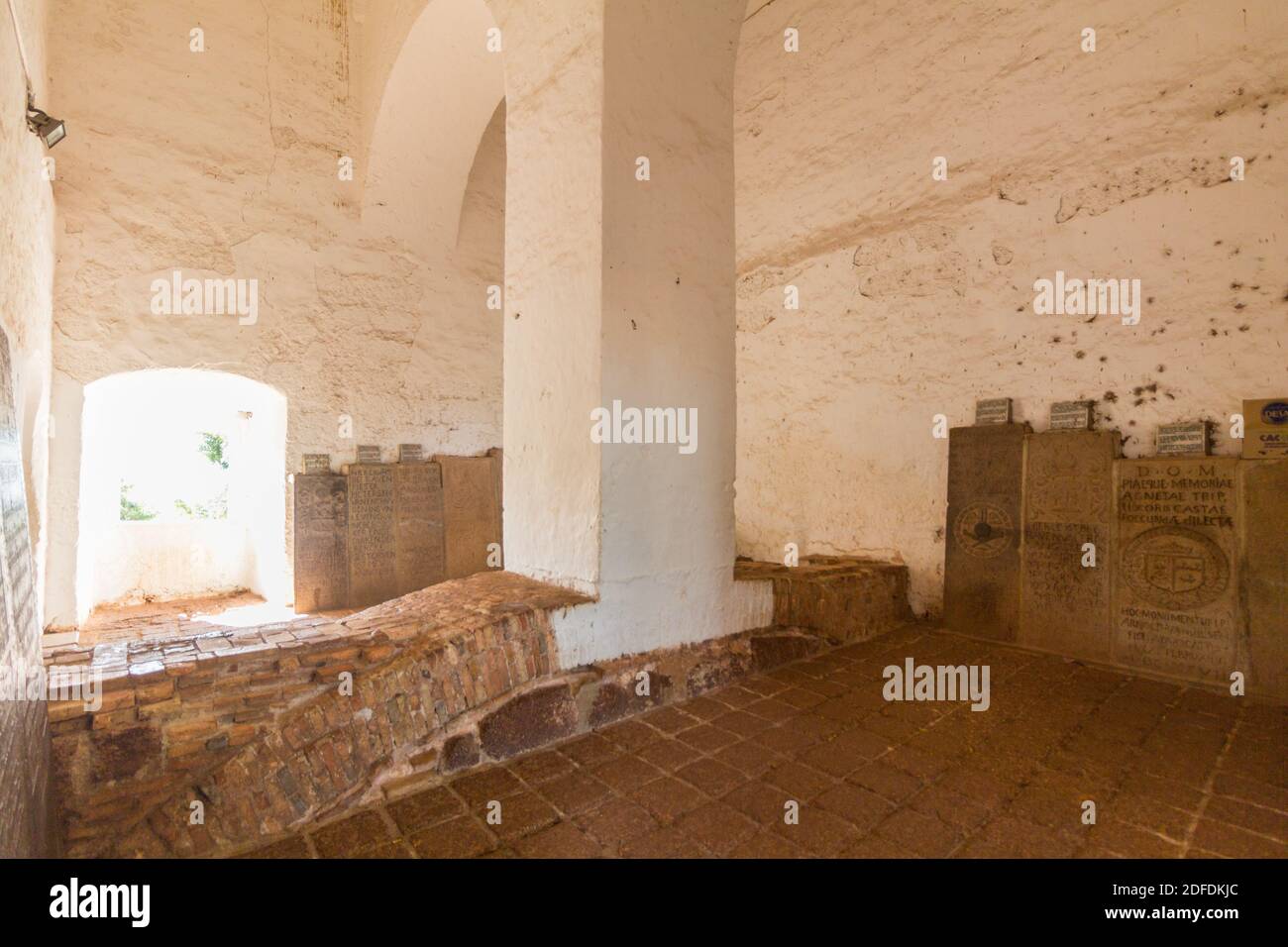 Les ruines de l'église Saint-Paul à Melaka, en Malaisie Banque D'Images