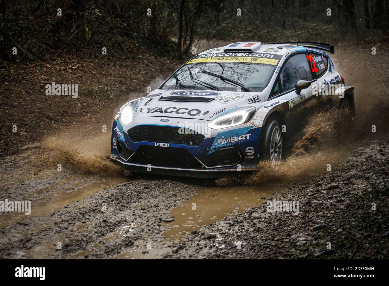 22 FOURMAUX Adrien (FRA), JAMOUL Renaud (FRA), Ford Fiesta R5 MkII, M-Sport Ford WRT WRC 2, action pendant le Rallye ACI Monza 2020, 7e tour du Championnat FIA WRC 2020 du 3 au 8 décembre 2020 à Monza, Brianza en Italie - photo franíis Flamand / DPPI / LM Banque D'Images