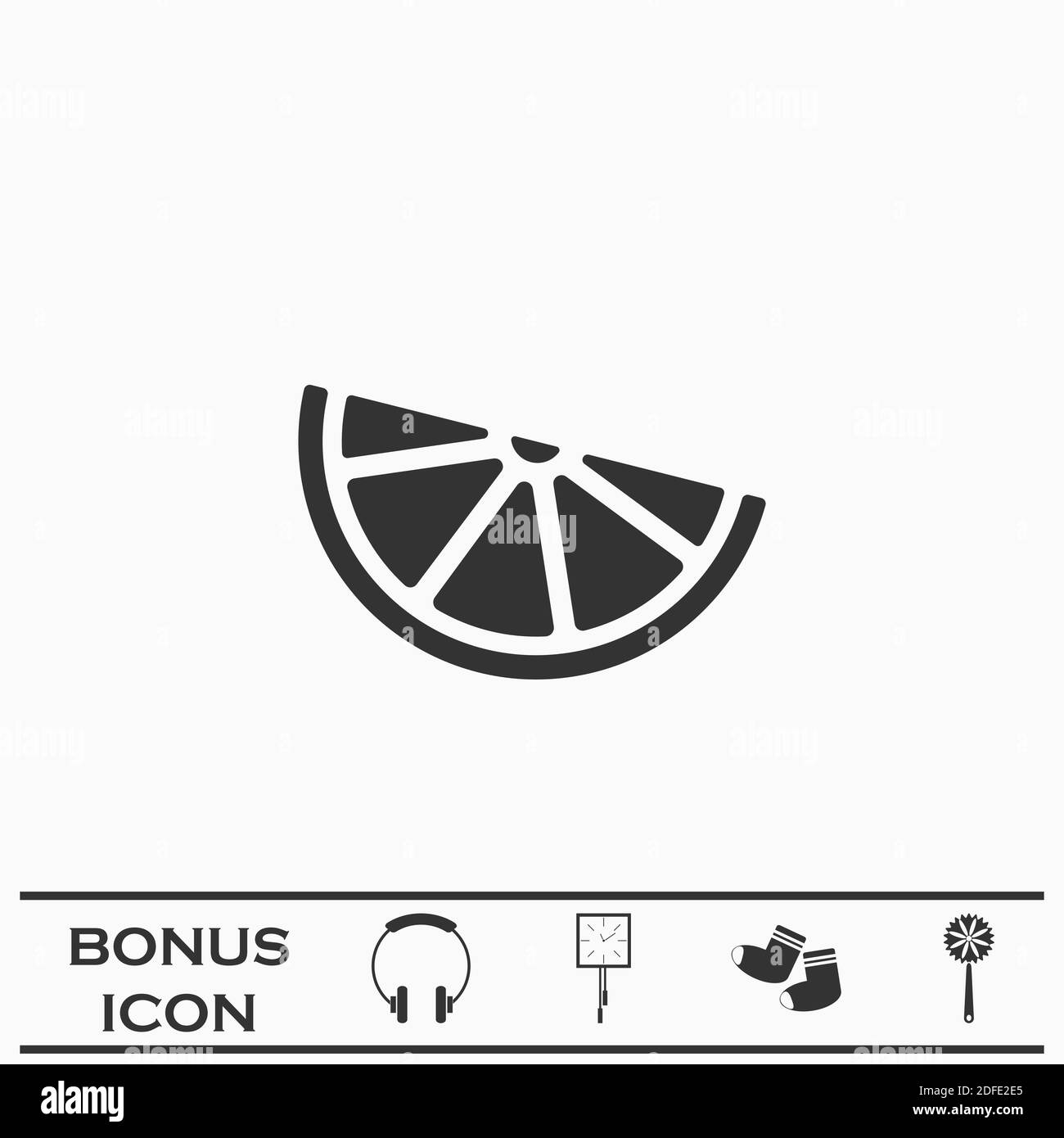 Citron, citron vert - plat icône de la nourriture. Pictogramme noir sur fond blanc. Symbole d'illustration vectorielle et bouton bonus Illustration de Vecteur