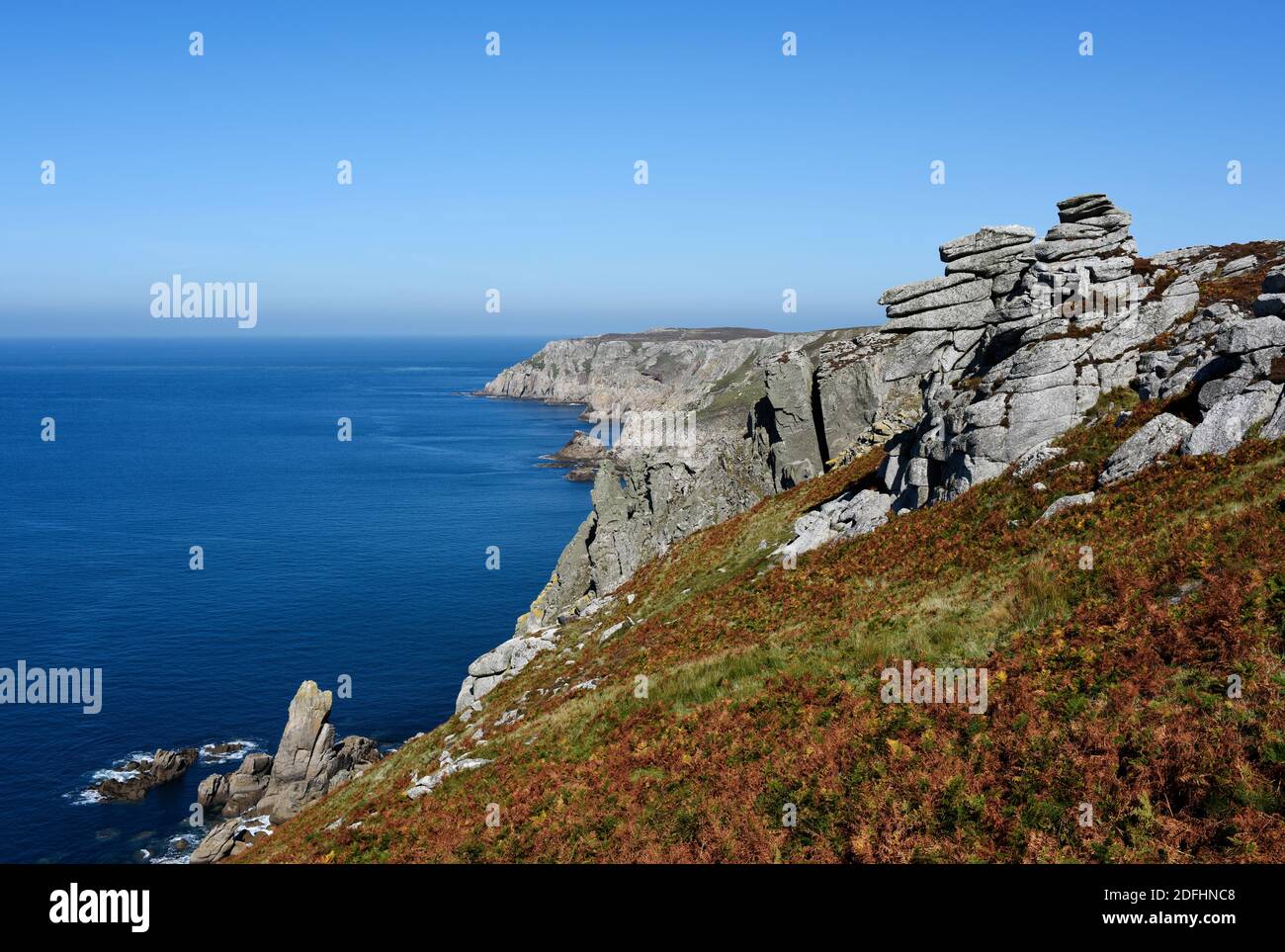 Lundy Island, North Devon, Angleterre Banque D'Images
