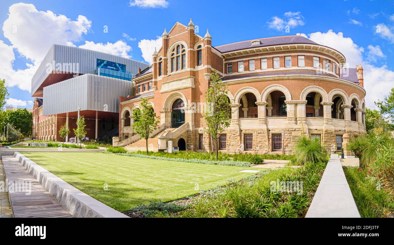 WA Museum Boola Bardip, Centre culturel de Perth, Perth, Australie occidentale Banque D'Images