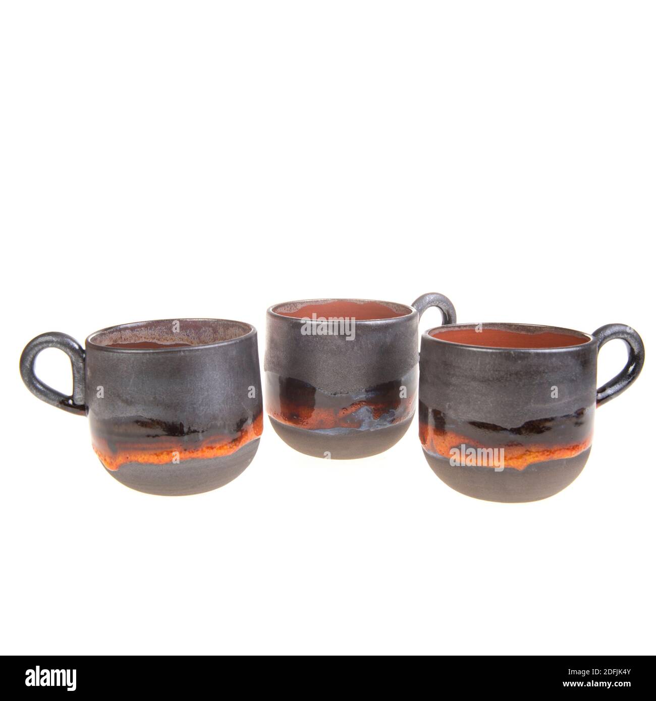 tasses à café isolées sur fond blanc Banque D'Images tasses à café isolées sur fond blanc Banque D'Images