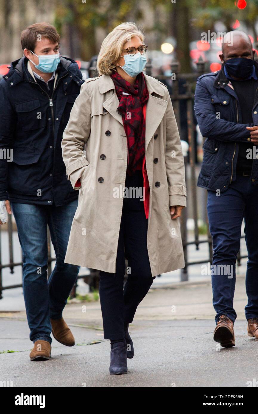 Valérie Pecresse aux funérailles de l'auteur français Denis Tillinac à l'église Saint-François-Xavier le 02 octobre 2020 à Paris, France. Photo de Nasser Berzane/ABACAPRESS.COM Banque D'Images