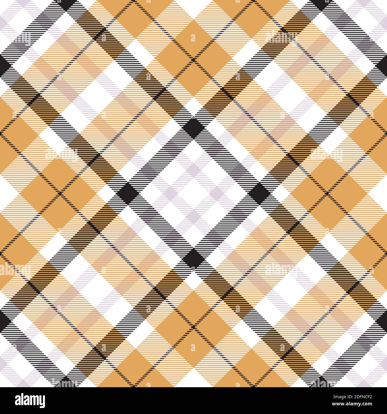 Vérifiez le motif écossais sans couture. Texture tartan. Arrière-plan carré rayé. Motif textile vectoriel. Illustration de Vecteur