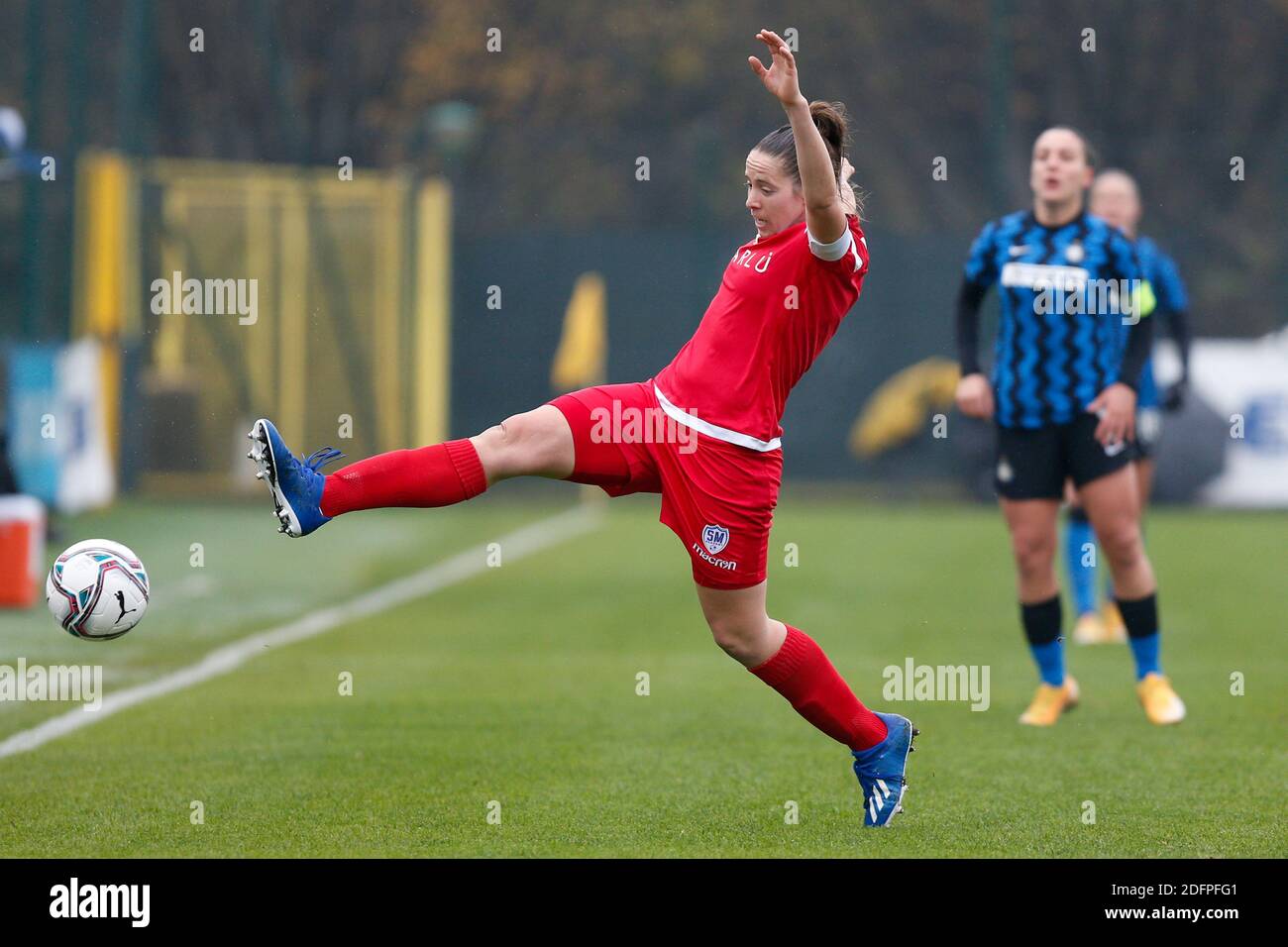 Stade Felice Chinetti, Milan, Italie, 06 décembre 2020, Yesica Menin (Académie Saint-Marin) pendant FC Internazionale vs Académie Saint-Marin, football italien Serie A Women Match - photo Francesco Scaccianoce / LM Banque D'Images