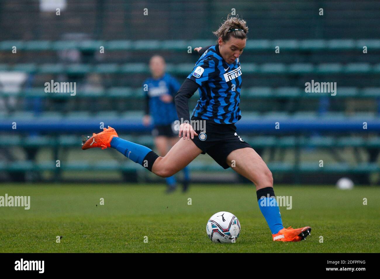 Felice Chinetti Stadium, Milan, Italie, 06 décembre 2020, Stefania Tarenzi (FC Internazionale) but pendant le FC Internazionale vs San Marino Academy, football italien série A Women Match - photo Francesco Scaccianoce / LM Banque D'Images