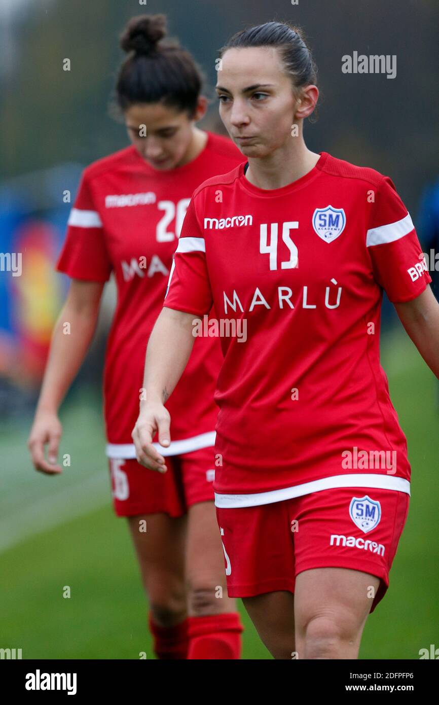 Stade Felice Chinetti, Milan, Italie, 06 décembre 2020, Raffaella Barbieri (Académie Saint-Marin) pendant FC Internazionale vs Académie Saint-Marin, football italien série A Women Match - photo Francesco Scaccianoce / LM Banque D'Images
