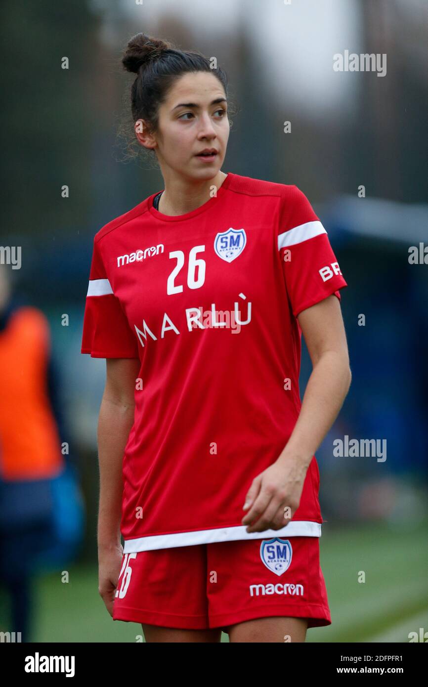 Stade Felice Chinetti, Milan, Italie, 06 décembre 2020, Millie Chandarana (Académie Saint-Marin) pendant FC Internazionale vs Académie Saint-Marin, football italien Serie A Women Match - photo Francesco Scaccianoce / LM Banque D'Images