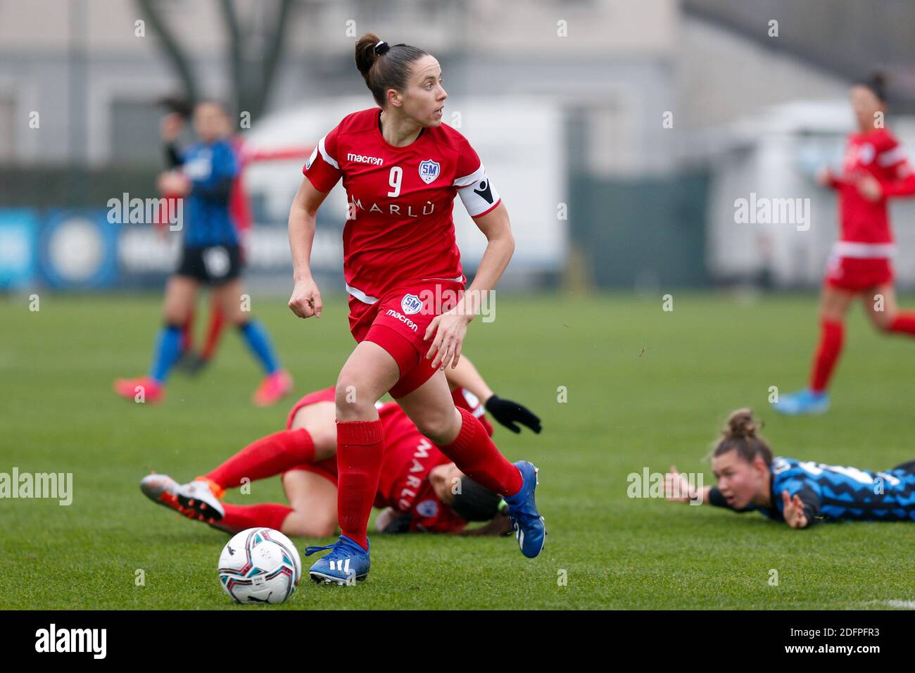 Stade Felice Chinetti, Milan, Italie, 06 décembre 2020, Yesica Menin (Académie Saint-Marin) pendant FC Internazionale vs Académie Saint-Marin, football italien Serie A Women Match - photo Francesco Scaccianoce / LM Banque D'Images