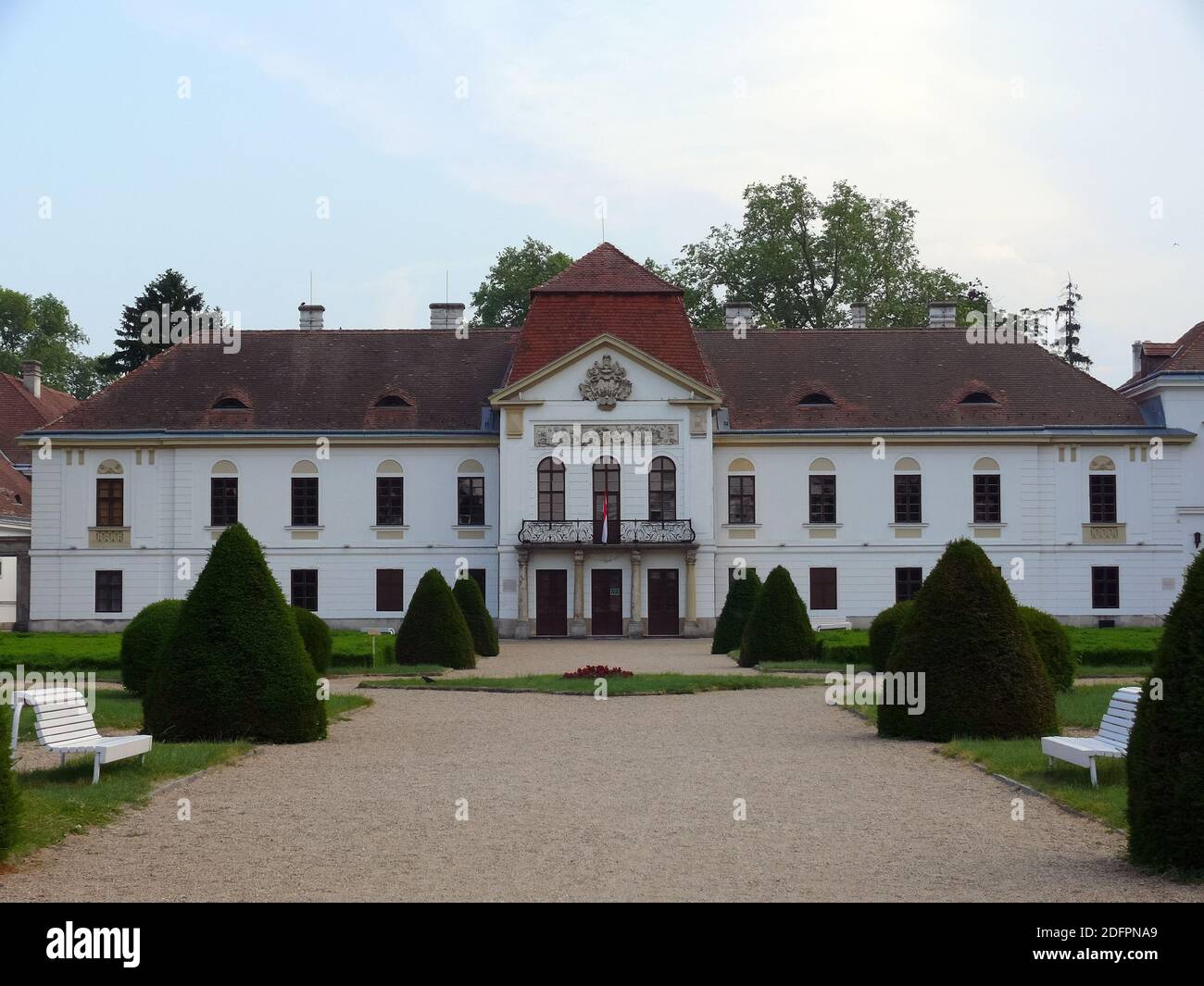 Hôtel particulier de Széchenyi, Nagycenk, comté de Győr-Moson-Sopron, Hongrie, Magyarország, Europe Banque D'Images