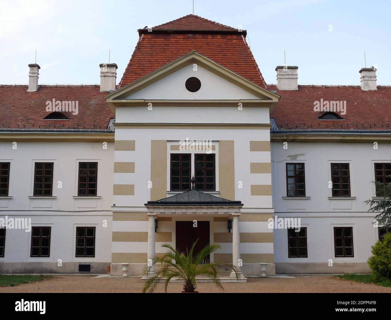 Hôtel particulier de Széchenyi, Nagycenk, comté de Győr-Moson-Sopron, Hongrie, Magyarország, Europe Banque D'Images