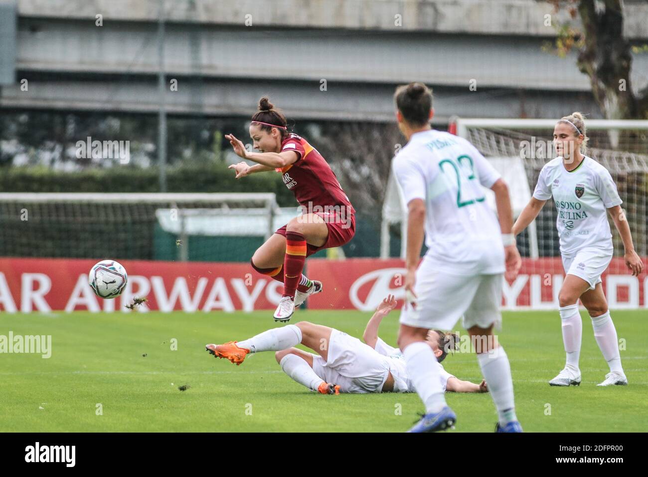 Rome, Italie. 6 décembre 2020. Rome, Italie, Tre Fontane Stadium, 06 décembre 2020, Vanessa Bernauer COMME Roma pendant AS Roma vs Florentia San Gimignano - football italien série A Women Match Credit: Simona Scarano/LPS/ZUMA Wire/Alamy Live News Banque D'Images